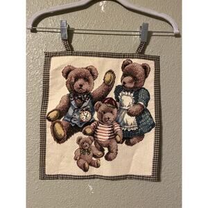 Boyds bears tapestry/cross stitch